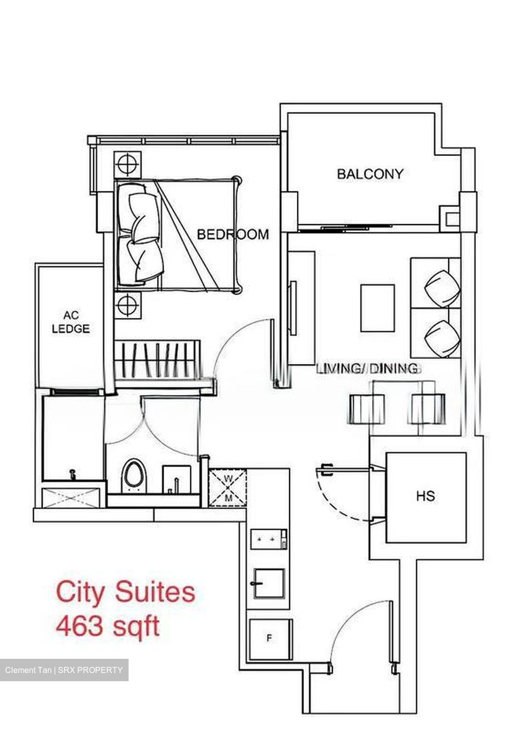 City Suites (D12), Apartment #496694961